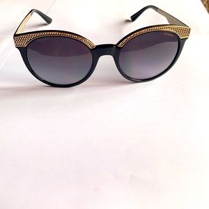 Versace gold rimmed Authentic sunglasses